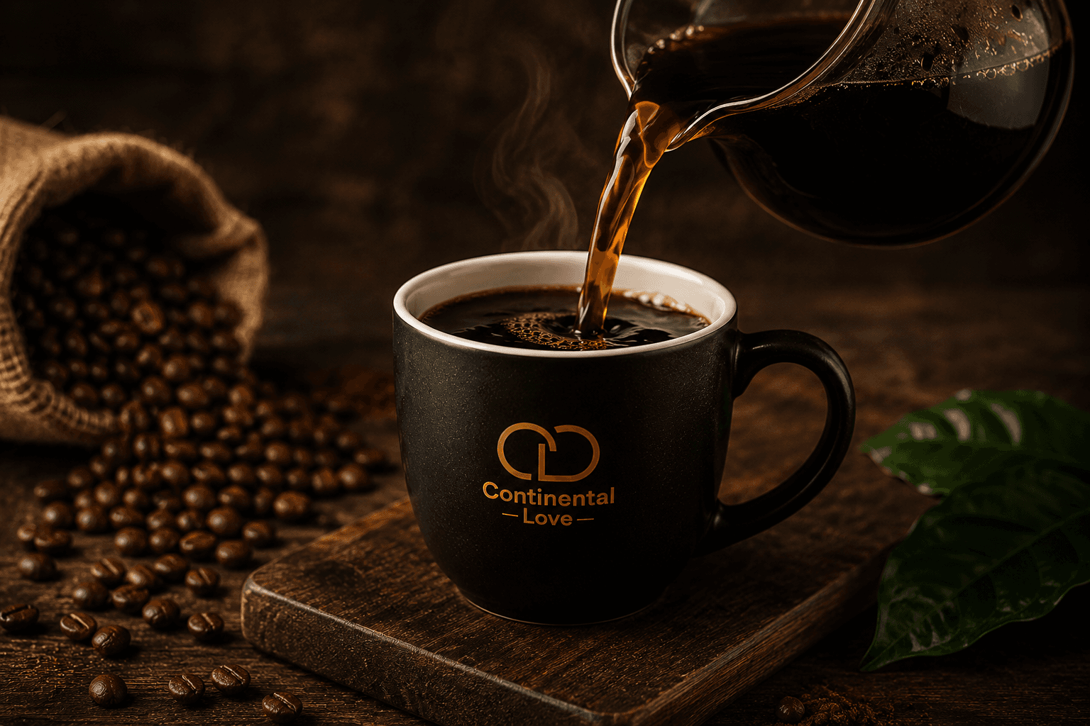 Continental Love coffee being enjoyed as part of an everyday ritual