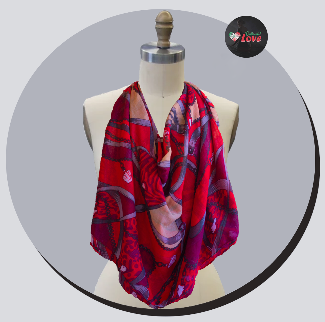 Continental Love Scarves