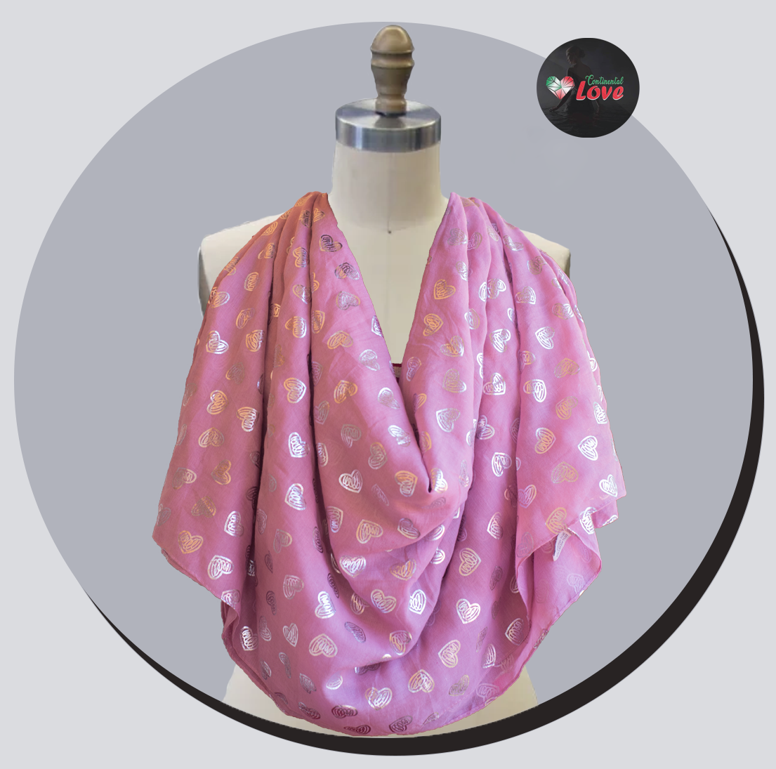 Continental Love Scarf